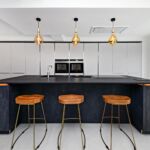 Modern kitchen, handless kitchen, matt kitchen,